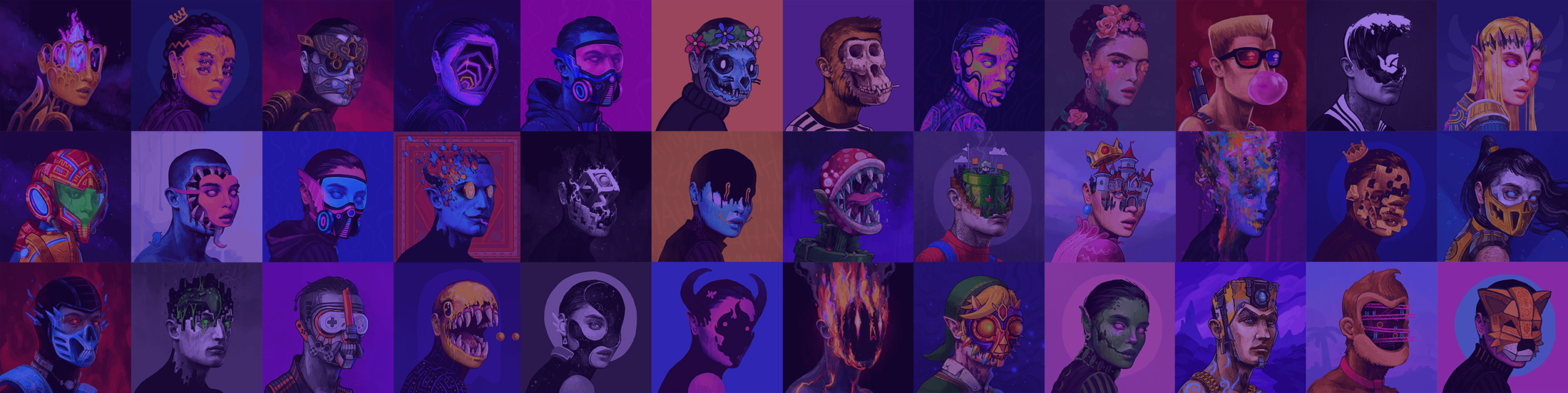 Collection of Seeker portraits